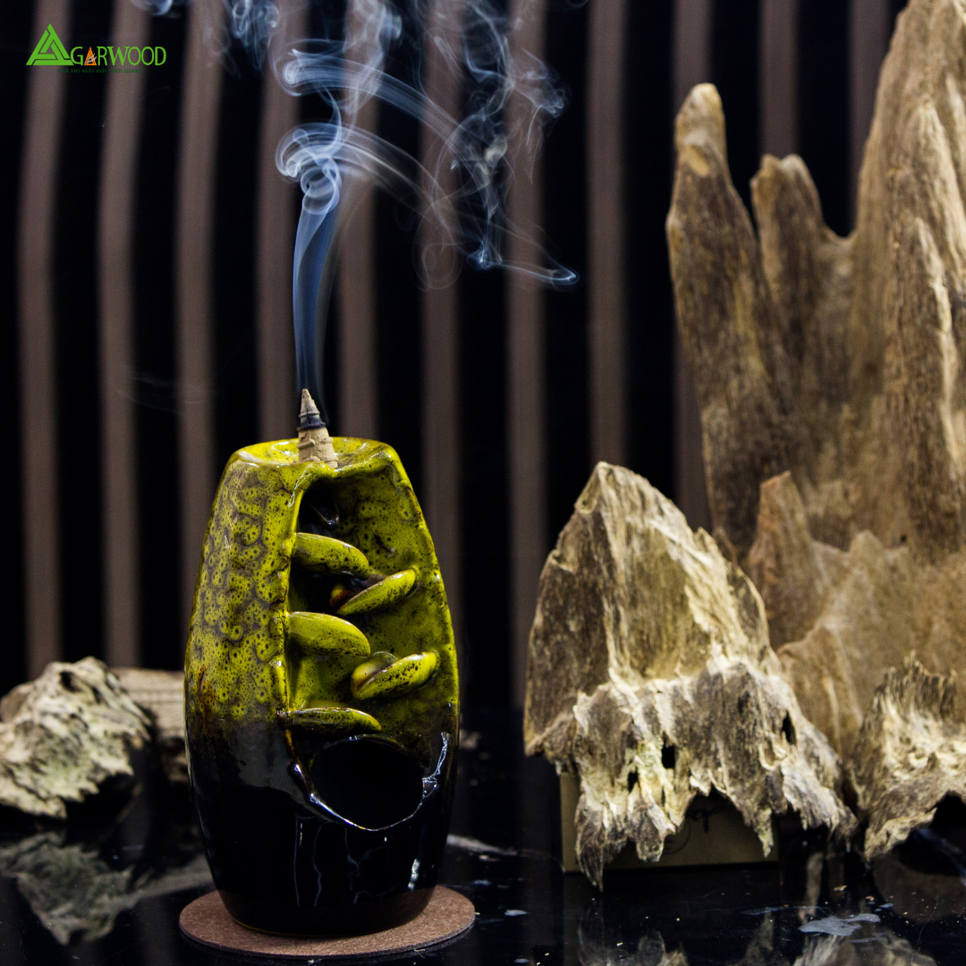 Nhang Nụ PREMIUM Trầm Hương TTT mùi thơm nhẹ dễ chịu, ít khói không cay mắt, dùng thờ cúng, khử mùi thanh lọc không khí