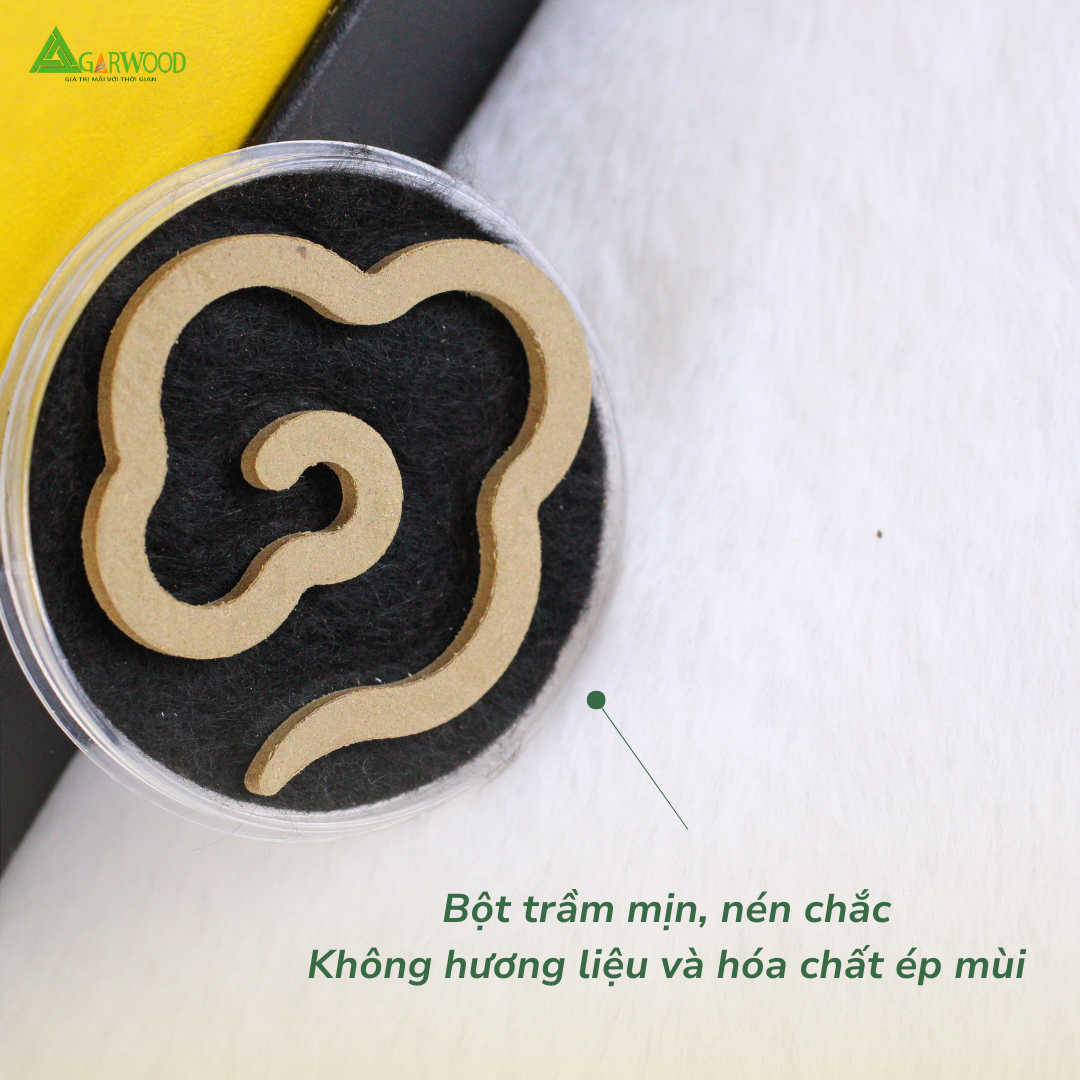 Nhang Vân Mây VIP Trầm Hương TTT mùi nhẹ dễ chịu dùng thờ cúng, thư giãn, khử mùi thanh lọc không khí