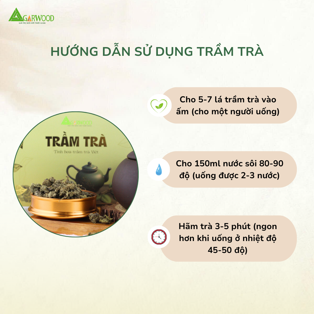 Trầm Trà Trầm Hương TTT lá dó bầu dễ uống, hỗ trợ ngủ ngon, giảm stress, thanh lọc cơ thể, hỗ trợ giải rượu