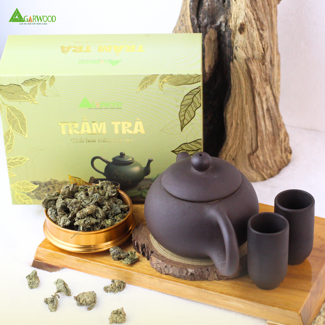 Trầm Trà Trầm Hương TTT lá dó bầu dễ uống, hỗ trợ ngủ ngon, giảm stress, thanh lọc cơ thể, hỗ trợ giải rượu