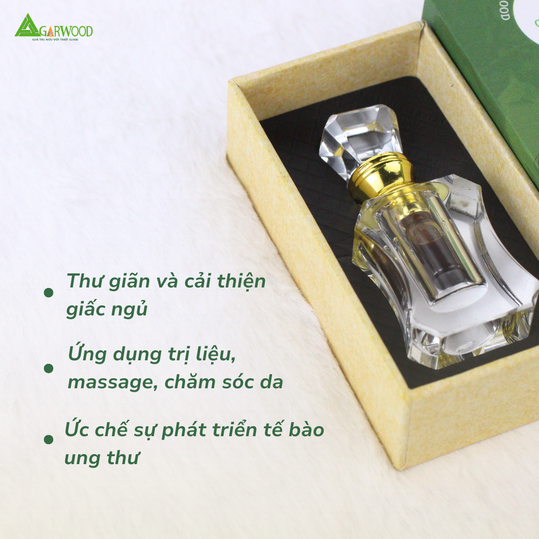 Tinh Dầu SCO2 Trầm Hương TTT hương thơm dịu nhẹ, dùng để xông, trị liệu, massage, hỗ trợ chăm sóc da và sức khỏe