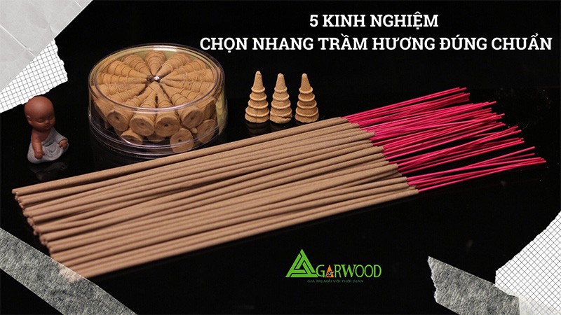 Bỏ túi 5 kinh nghiệm chọn nhang trầm hương đúng chuẩn