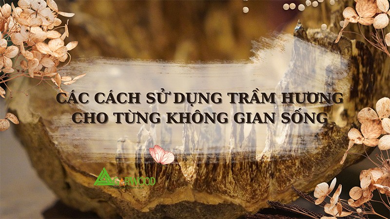Các cách sử dụng trầm hương cho từng không gian sống mà bạn nên biết