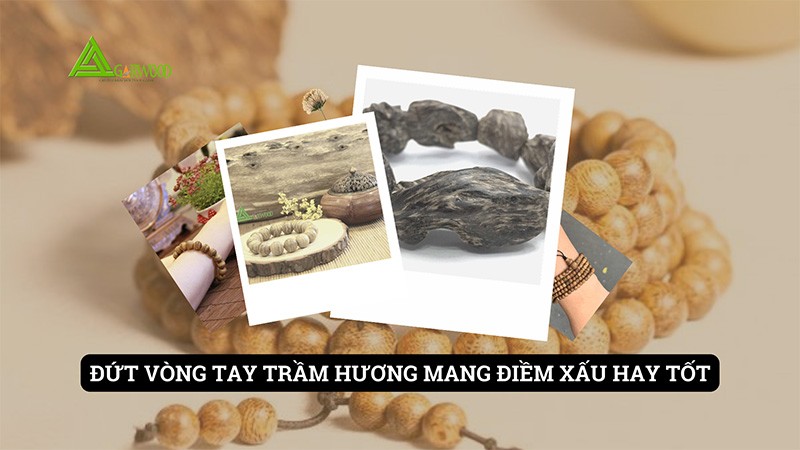 Đứt vòng tay trầm hương mang điềm xấu hay tốt