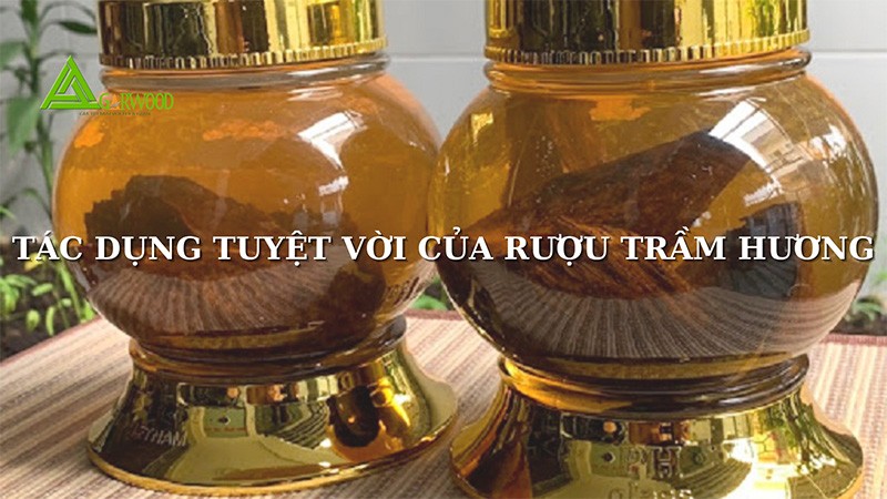 Tác dụng tuyệt vời của rượu trầm hương không phải ai cũng biết