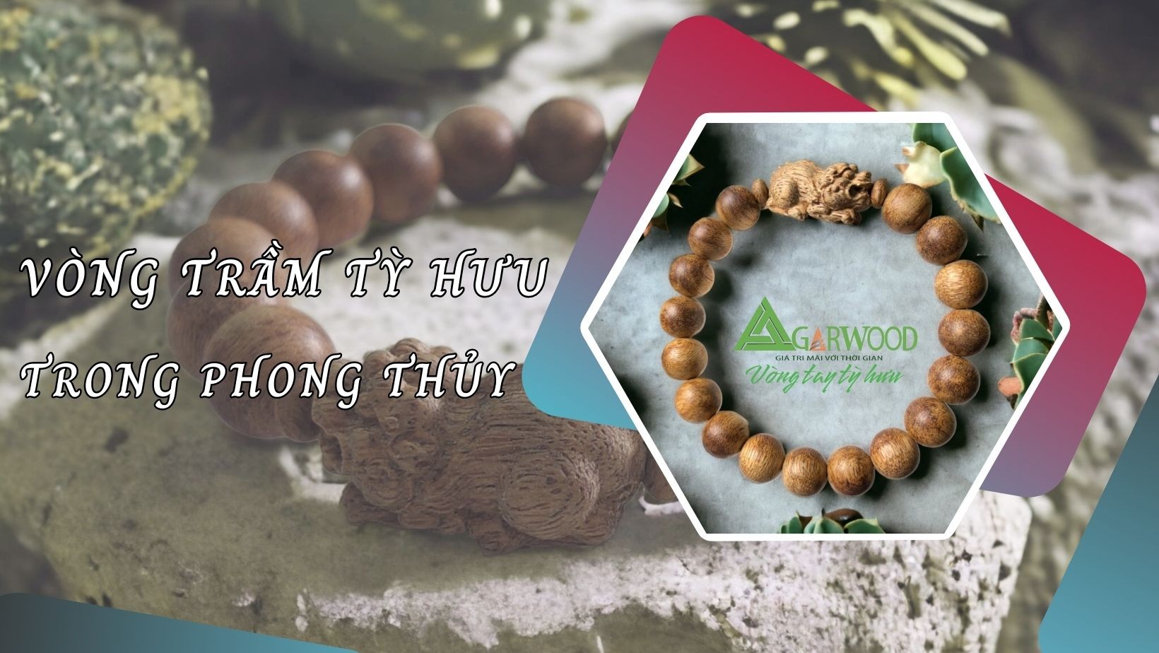 Một số ý nghĩa phong thủy của linh vật tỳ hưu kết hợp cùng vòng tay trầm hương